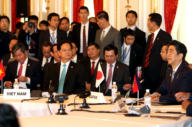 PM Nguyen Tan Dung attends the 7th Mekong-Japan summit - ảnh 1